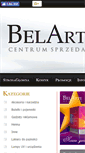 Mobile Screenshot of belarte.com.pl